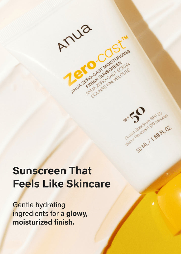 Anua Zero Cast Moisturizing Finish Sunscreen 50ml Seoul Scandal - Shop Miss A
