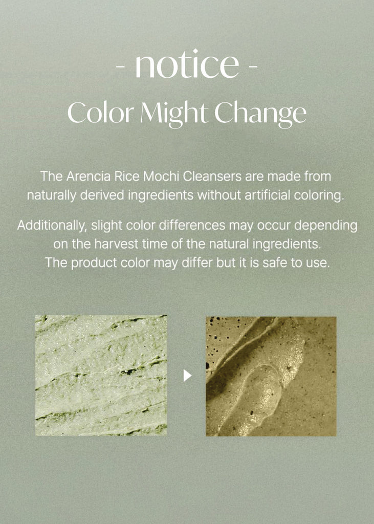 Arencia Fresh Green Rice Mochi Cleanser 120g Seoul Scandal - Shop Miss A