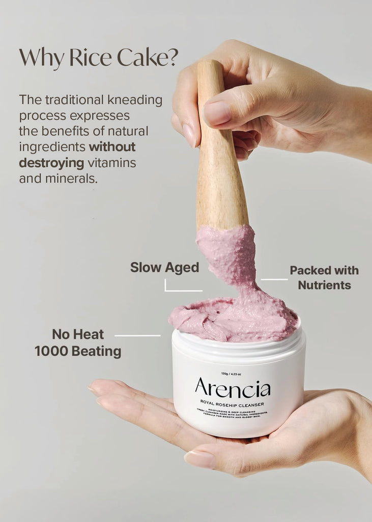 Arencia Fresh Rosehip Rice Mochi Cleanser 120g Seoul Scandal - Shop Miss A