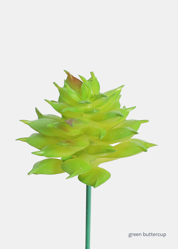 Official Key Items Artificial Succulents - Green Buttercup  LIFE - Shop Miss A