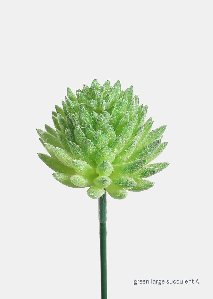 Official Key Items Artificial Succulents - Green Large Succulent A  LIFE - Shop Miss A