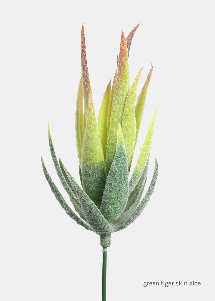 Official Key Items Artificial Succulents - Green Tiger Skin Aloe  LIFE - Shop Miss A