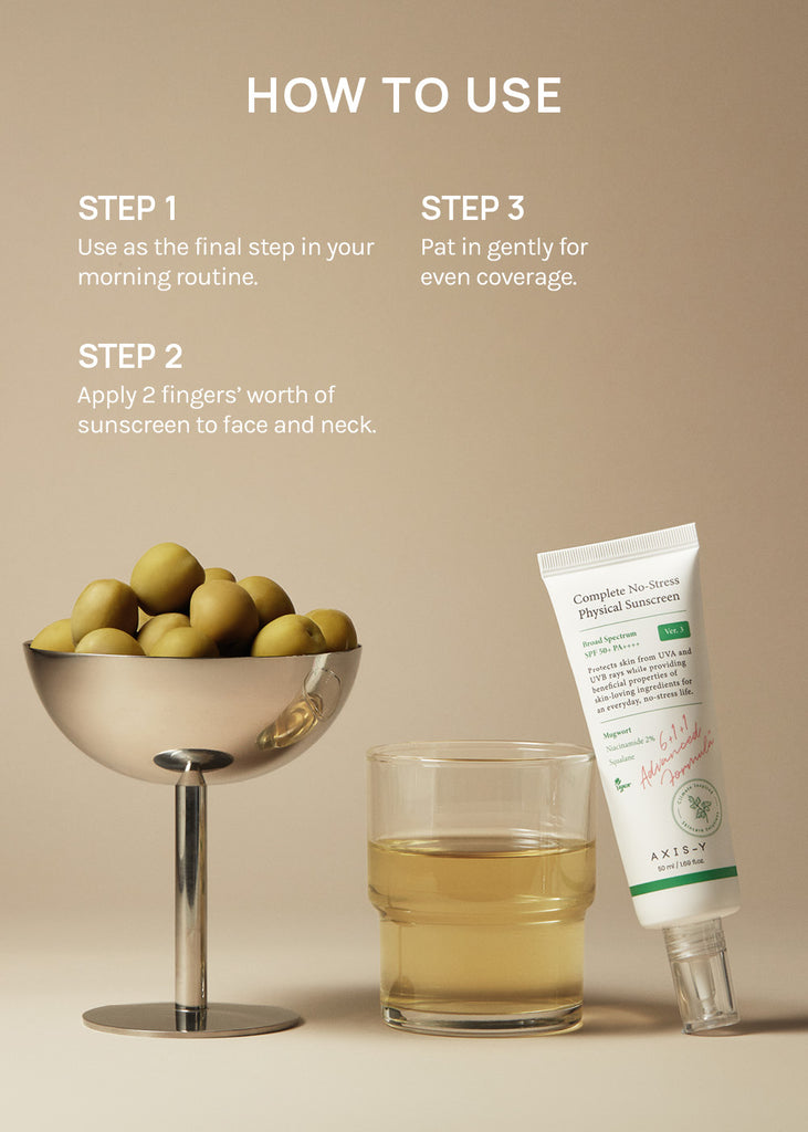 AXIS-Y Complete No-Stress Physical Sunscreen 50ml Seoul Scandal - Shop Miss A