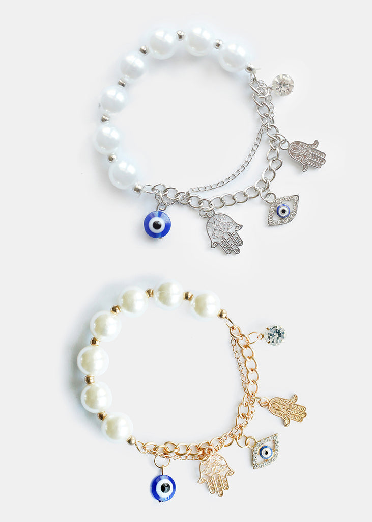 ARTISKRITI Evil Eye Bracelets for Women, Nazariya Bracelet for Girls, Nazar  Battu Bracelet with Charms for Good Luck and Prosperity, Blue Butterfly  (Blue) : Amazon.in: Jewellery