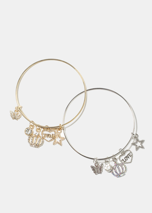 Bangle with Charms  JEWELRY - Shop Miss A