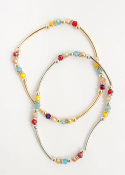 Summer Beaded Anklet  JEWELRY - Shop Miss A