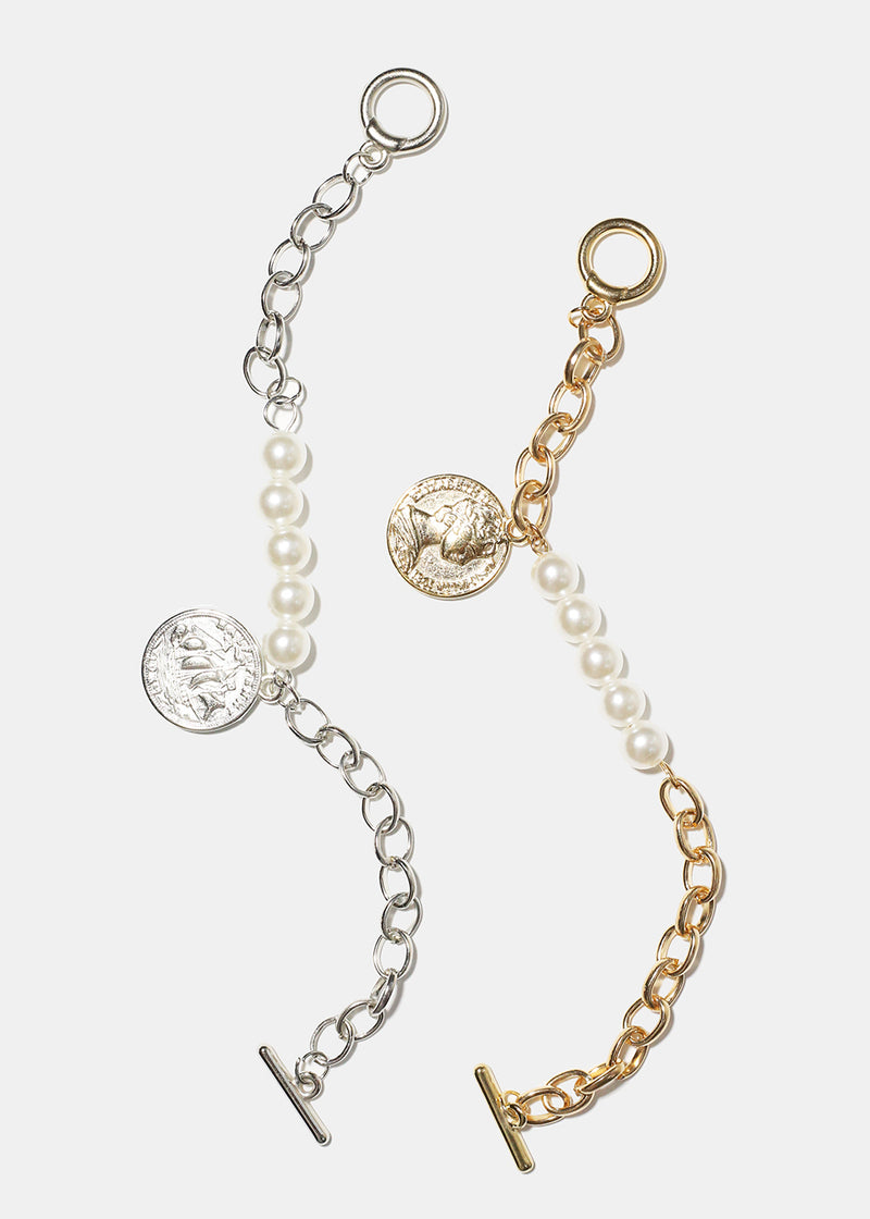 Vintage Pearl Chain Bracelet  JEWELRY - Shop Miss A