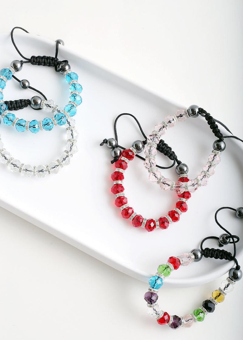 Adjustable Translucent Bead Bracelet  JEWELRY - Shop Miss A