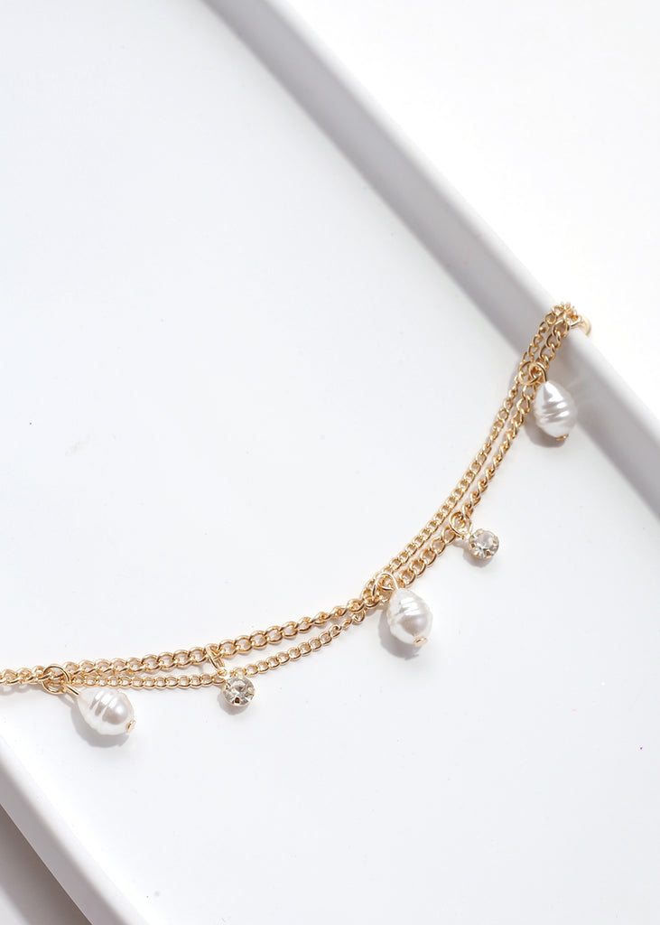 Layered Bracelet with Pearls  JEWELRY - Shop Miss A