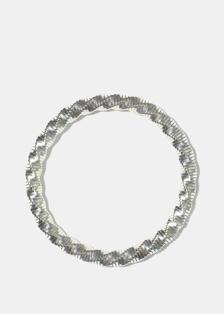 Modern Twisted Bracelets Silver JEWELRY - Shop Miss A