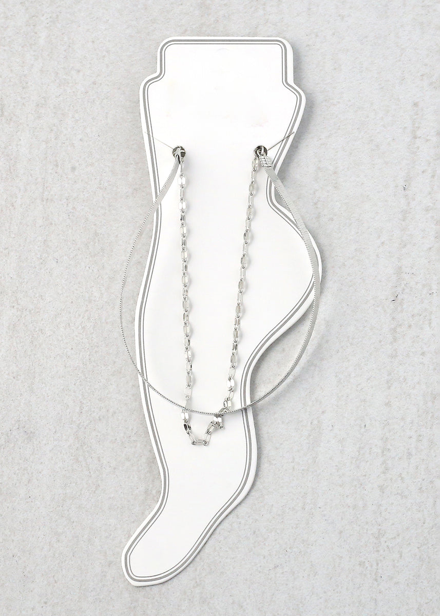 Double Layered Anklet – Shop Miss A