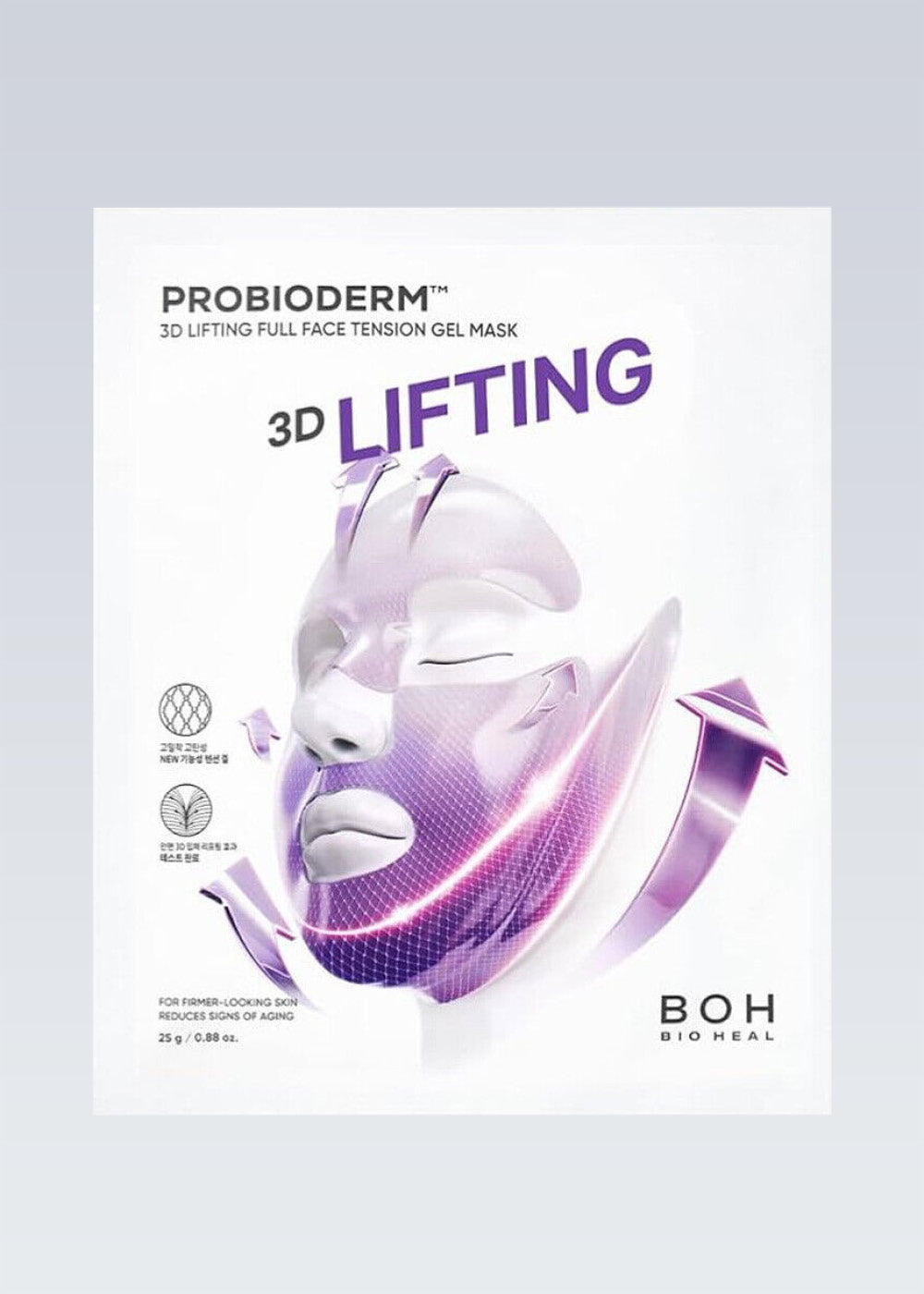 BIOHEAL BOH PROBIODERM 3D LIFTING FULL FACE TENSION GEL MASK 1P