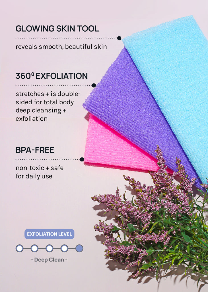 Official Key Items Exfoliating Bath Towel  COSMETICS - Shop Miss A