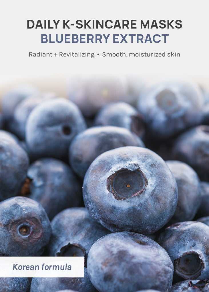 AOA Skin Blueberry Daily Care Sheet Mask Skincare - Shop Miss A