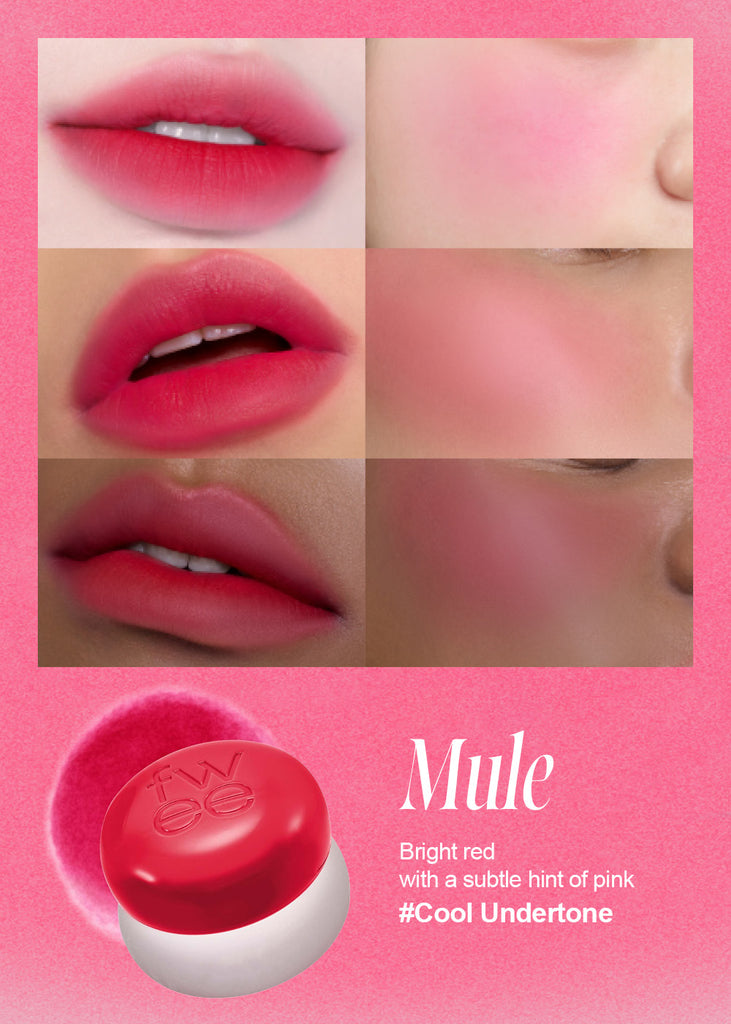 fwee Lip & Cheek Blurry Pudding Pot RD02 Mule Seoul Scandal - Shop Miss A