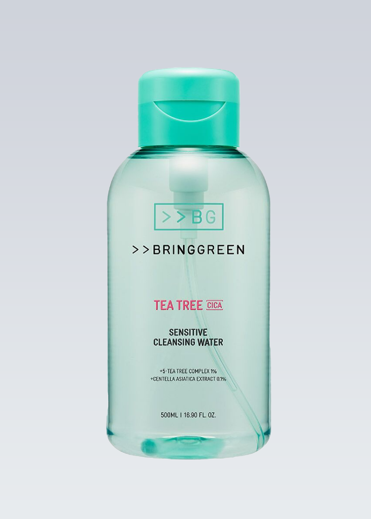 BRINGGREEN Tea Tree Cica Sensitive Cleansing Water 500ml Seoul Scandal - Shop Miss A