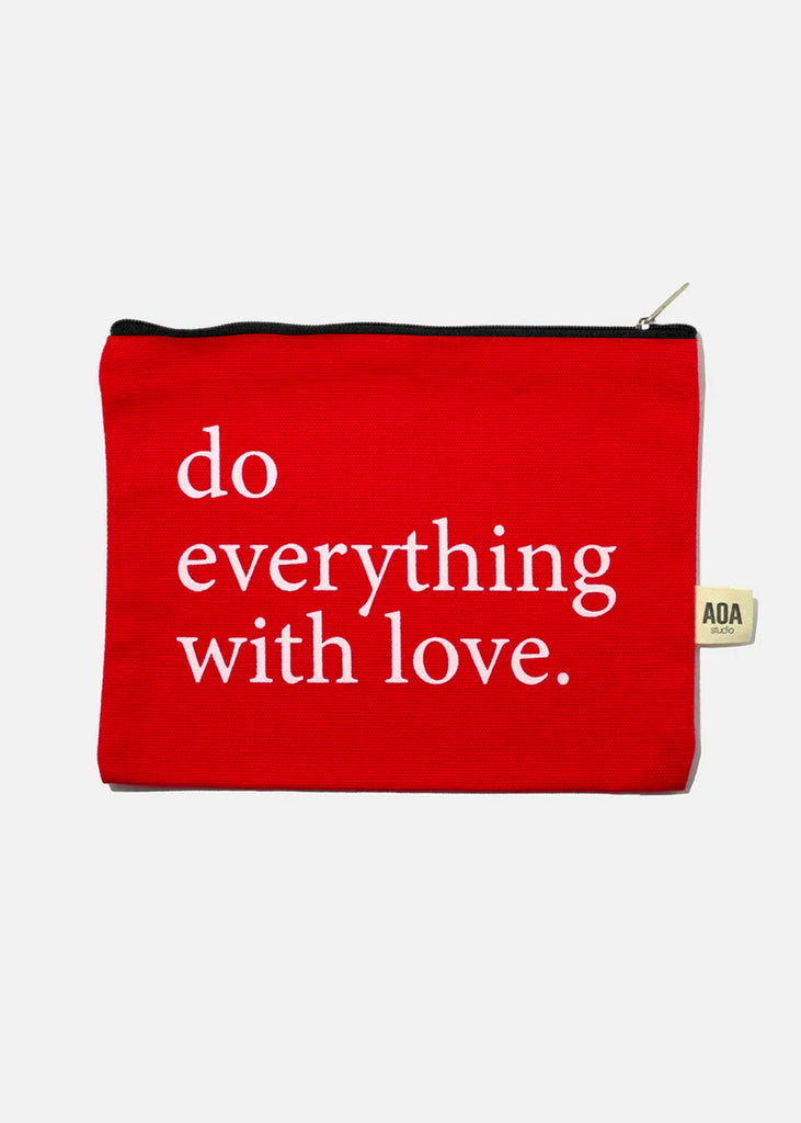 AOA Canvas Bag - Everything Love  COSMETICS - Shop Miss A
