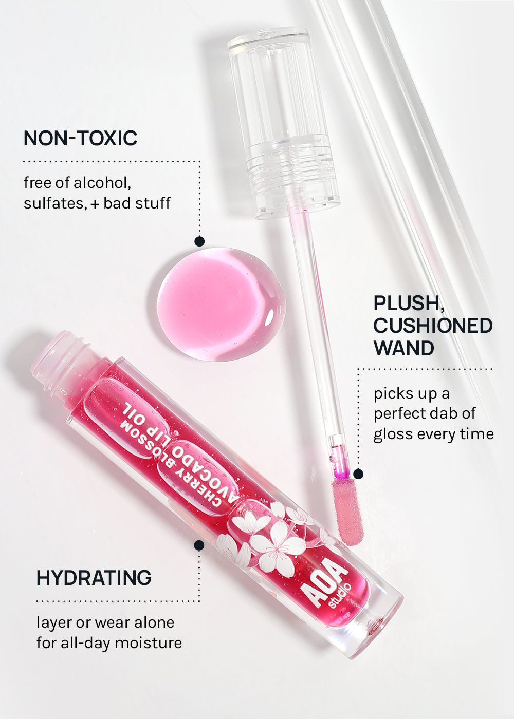 AOA Cherry Blossom Lip Oils – Shop Miss A