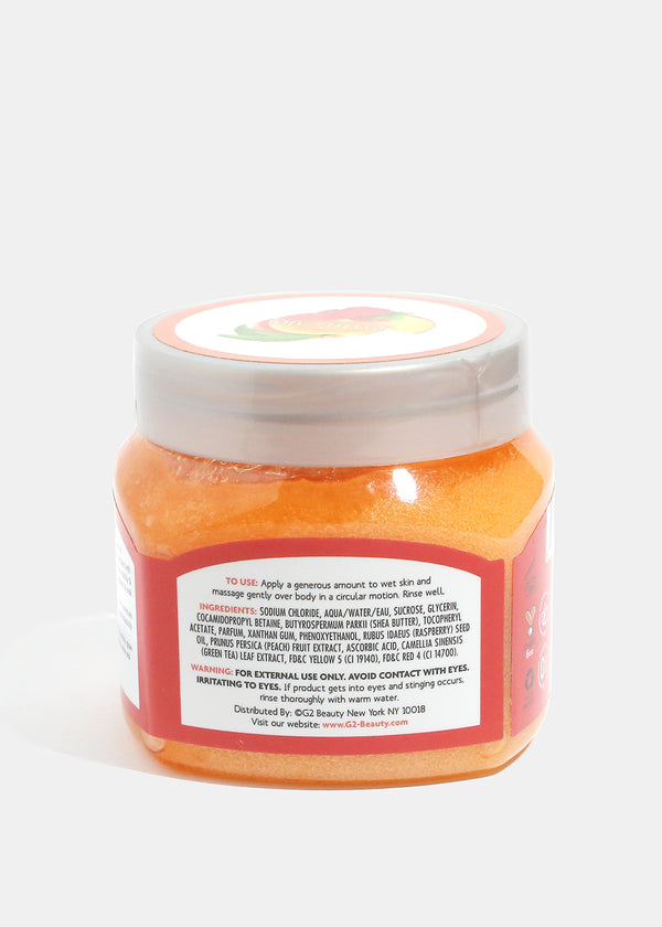 Peach Raspberry Glowing Body Scrub  COSMETICS - Shop Miss A