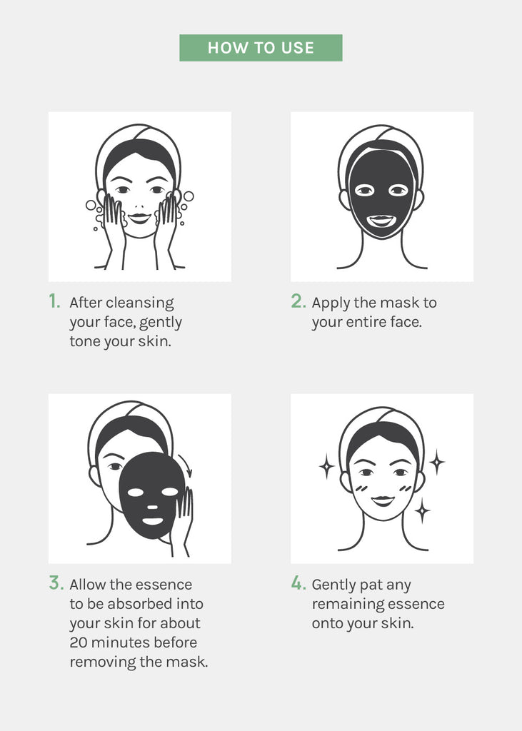 AOA Skin Cica with Green Tea Calming Facial Mask Skincare - Shop Miss A