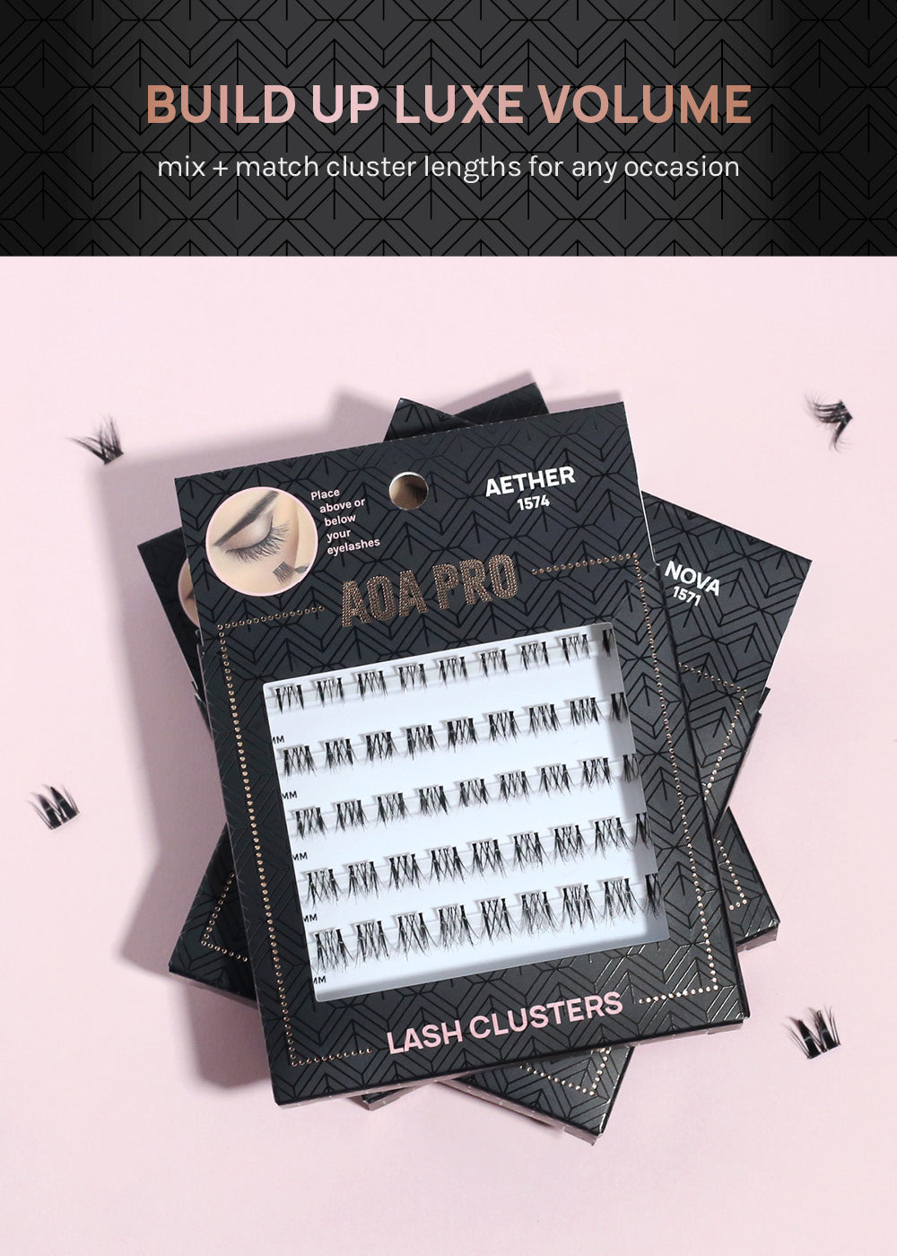 AOA Pro Lash Clusters: Aether – Shop Miss A
