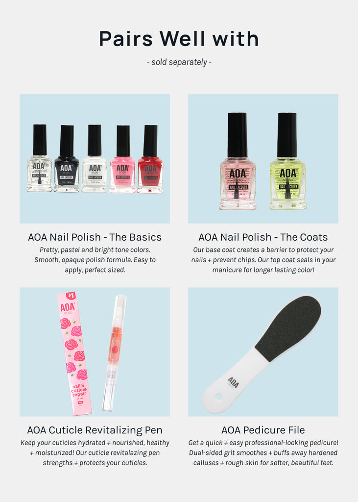 AOA Toe Spacers - Round  NAILS - Shop Miss A