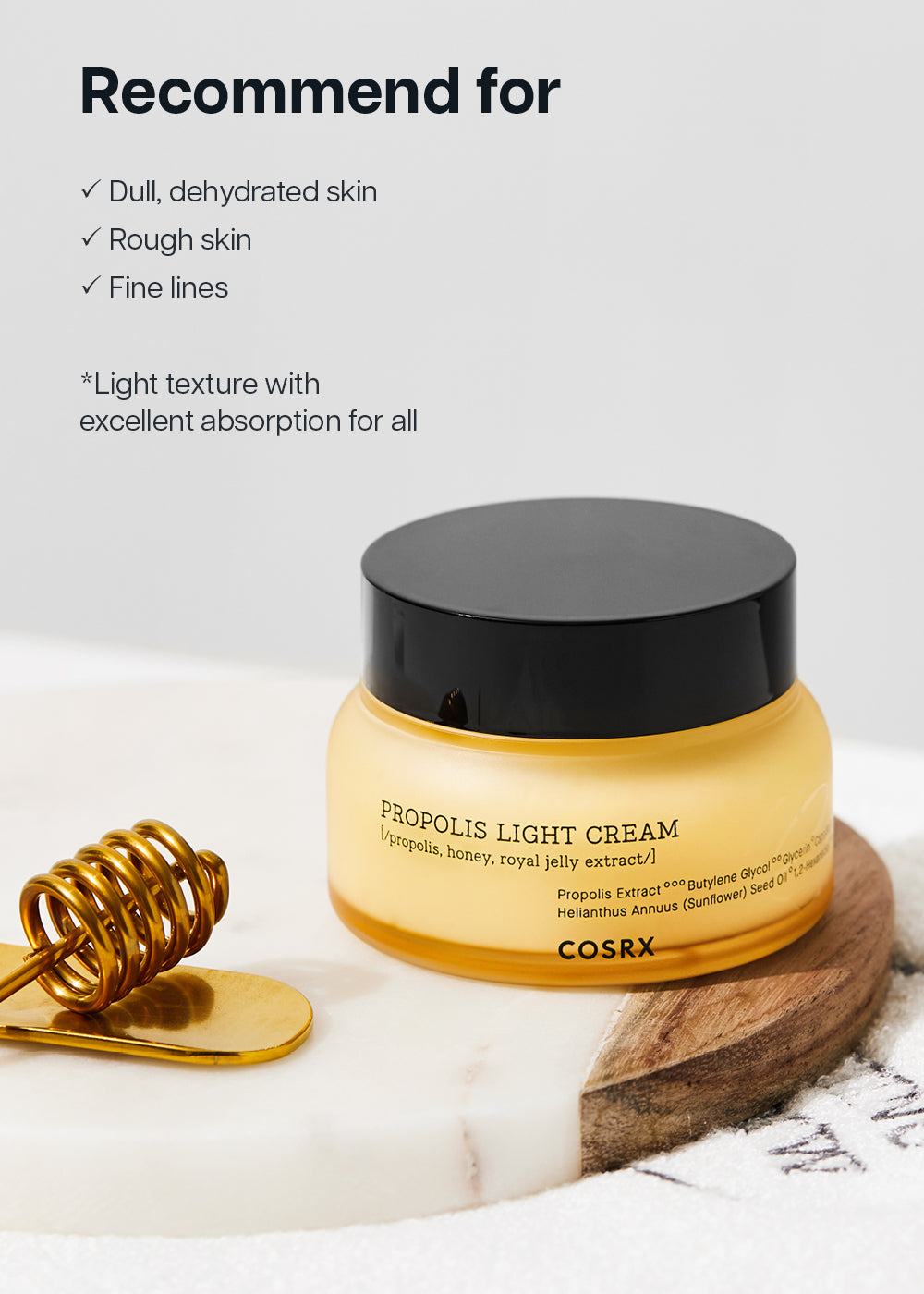 COSRX Full Fit Propolis Light Cream 65ml – Shop Miss A
