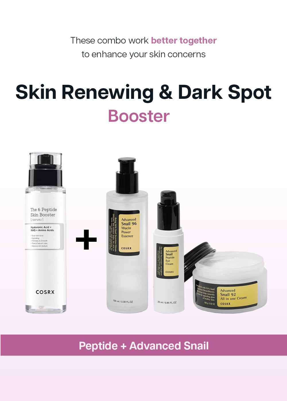 リクエスト 2点 まとめ商SKIN BOOSTER & WHITE SERUM COSRX The 6 Peptide Skin Booster Serum 150ml – Shop Miss A