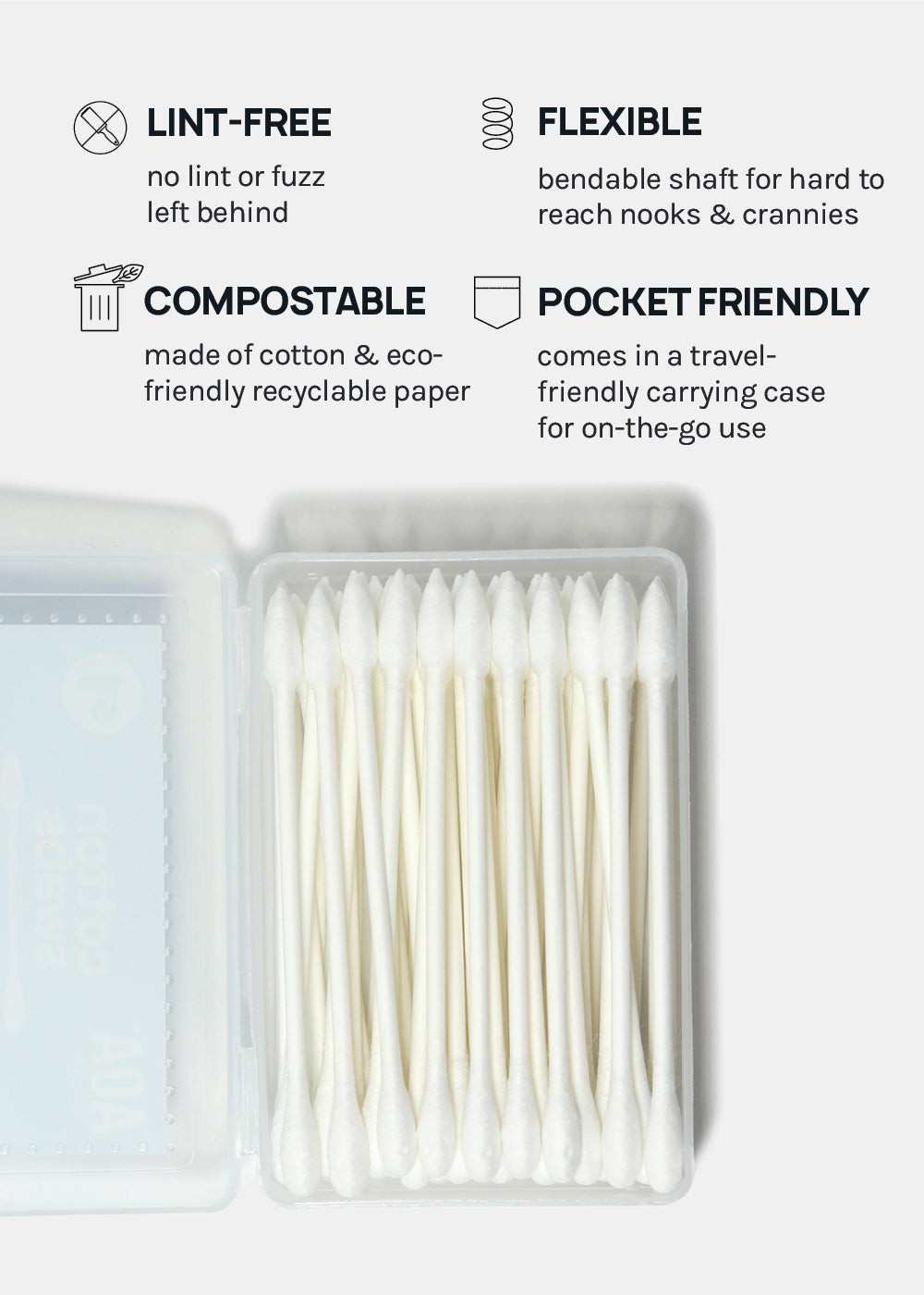AOA Precision Tip Cotton Swabs – Shop Miss A