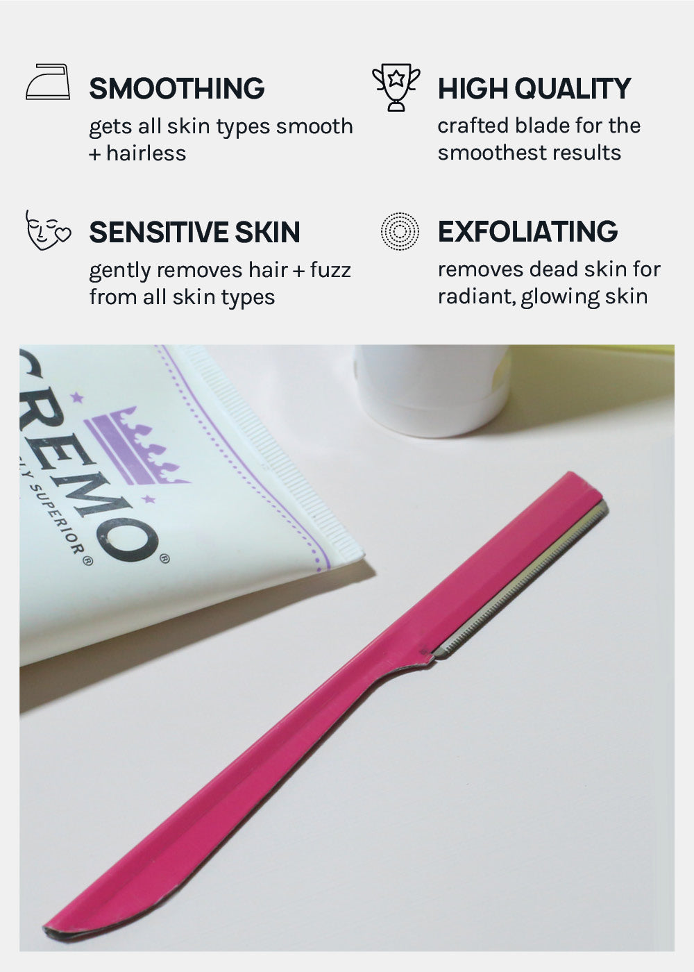 Dermoplaining Razor AOA Dermaplaning Face Razor – Shop Miss A