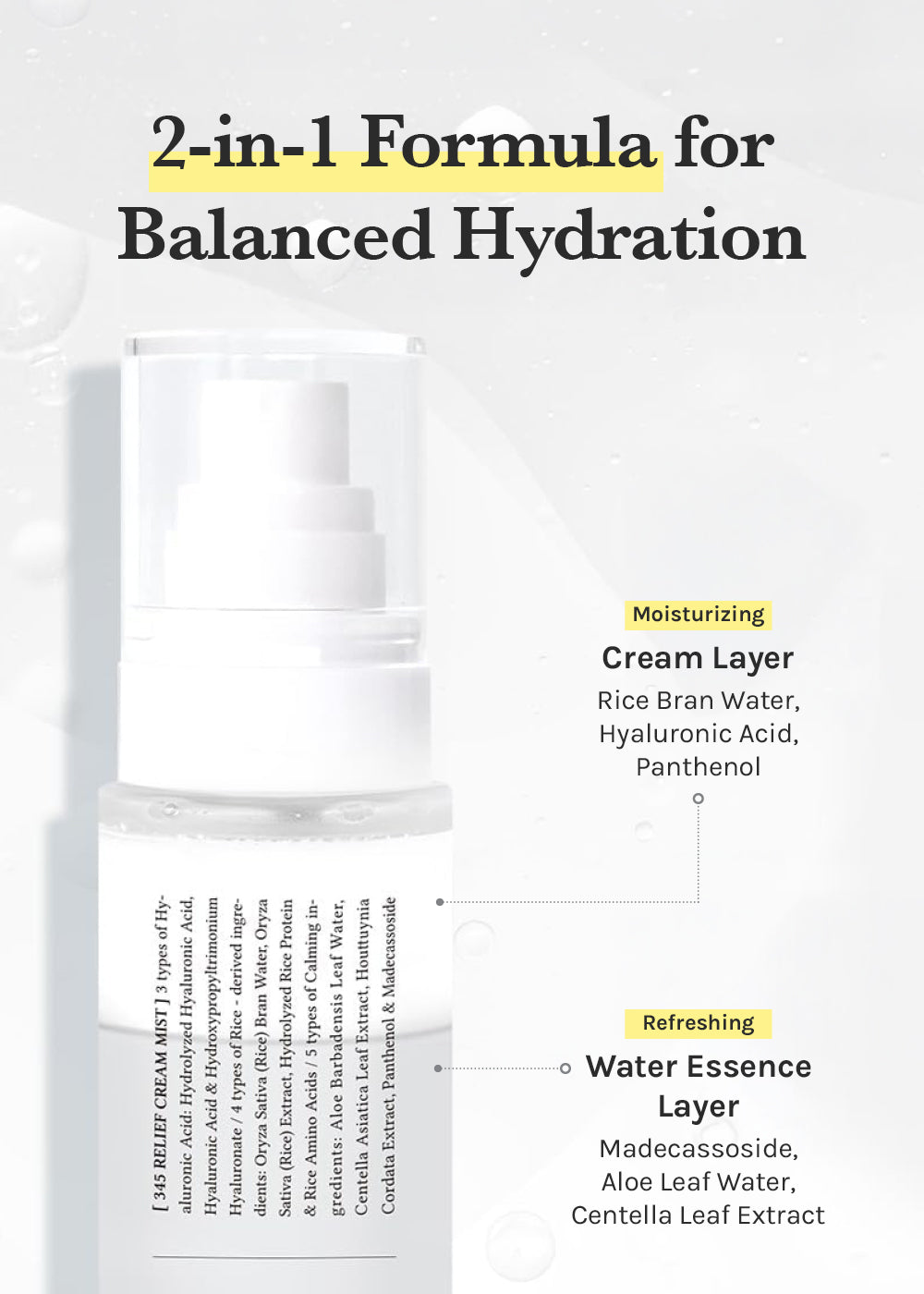Dr. Althea 345 Relief Cream Mist 60ml – Shop Miss A