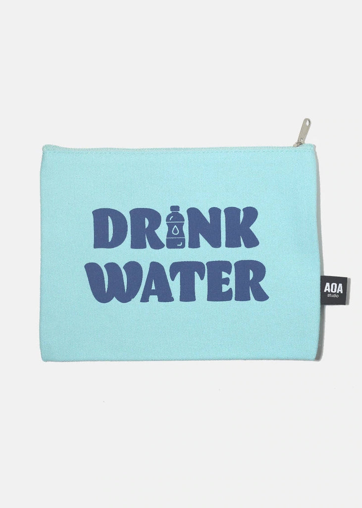 AOA Canvas Bag - Drink Water  COSMETICS - Shop Miss A