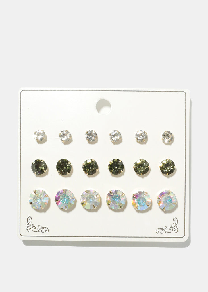 Crystal Earring Packet Rainbow JEWELRY - Shop Miss A