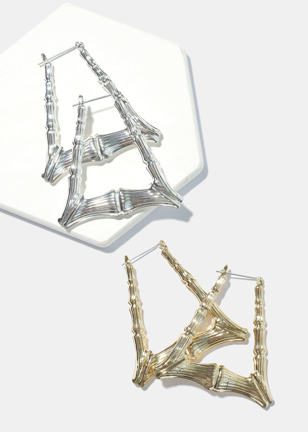 Triangle Bamboo Earrings – Shop Miss A