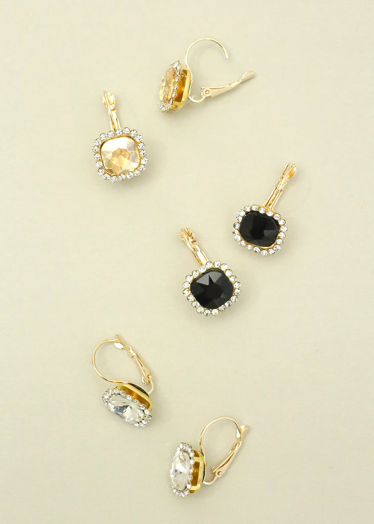 Chic Square Drop Earrings  JEWELRY - Shop Miss A