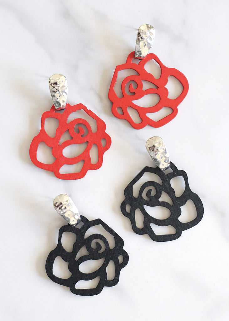 "Rose to the Occasion" Earrings  JEWELRY - Shop Miss A