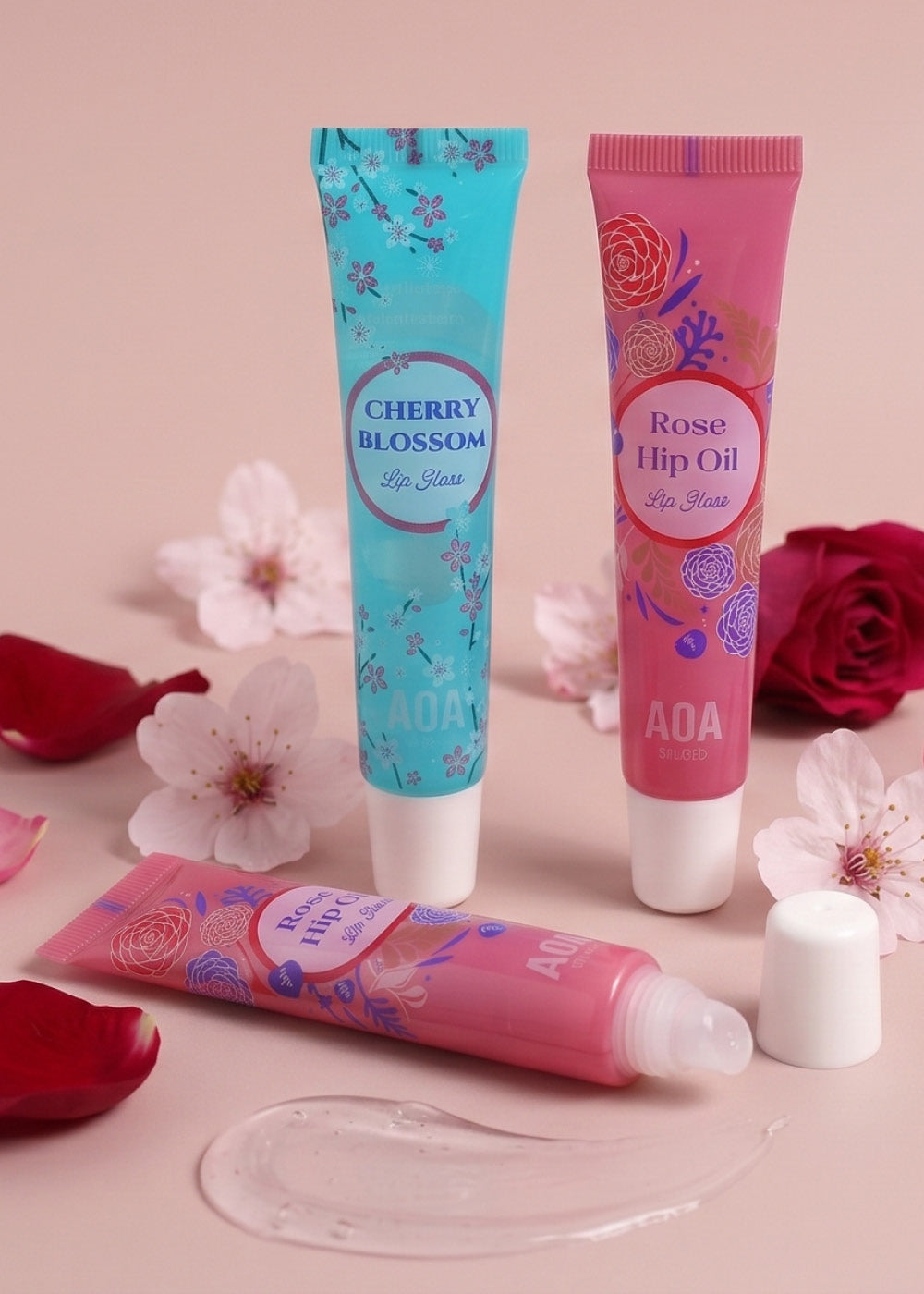 リップグロス aya AOA Flower-Infused Clear Lip Gloss – Shop Miss A