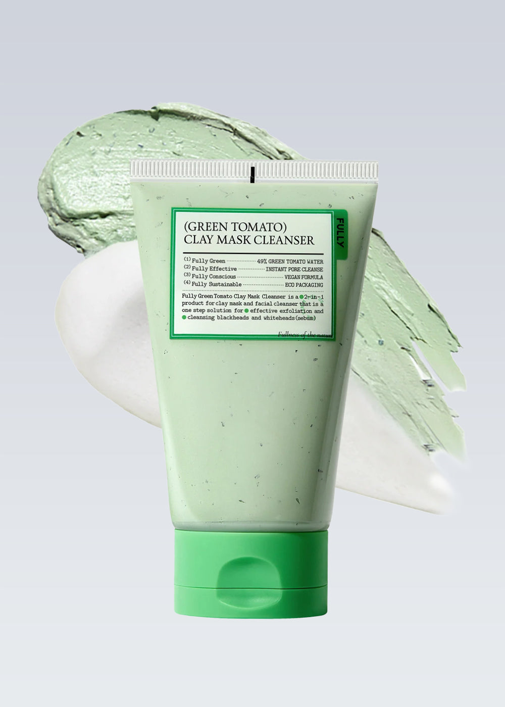 FULLY Green Tomato Clay Mask Cleanser 120ml – Shop Miss A