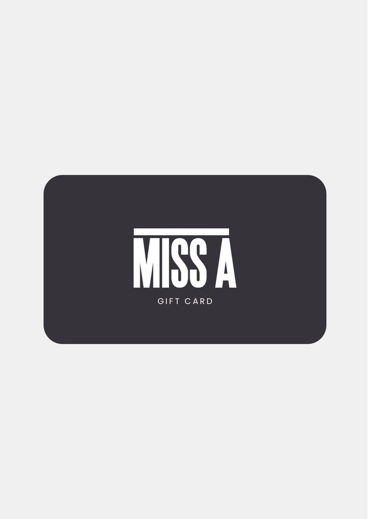 Gift Card- Miss A Gift Card - Shop Miss A
