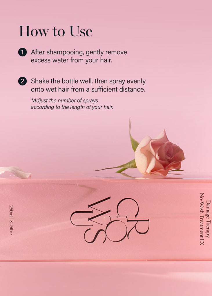 GROWUS Damage Therapy No-Wash Treatment EX 250ml Seoul Scandal - Shop Miss A