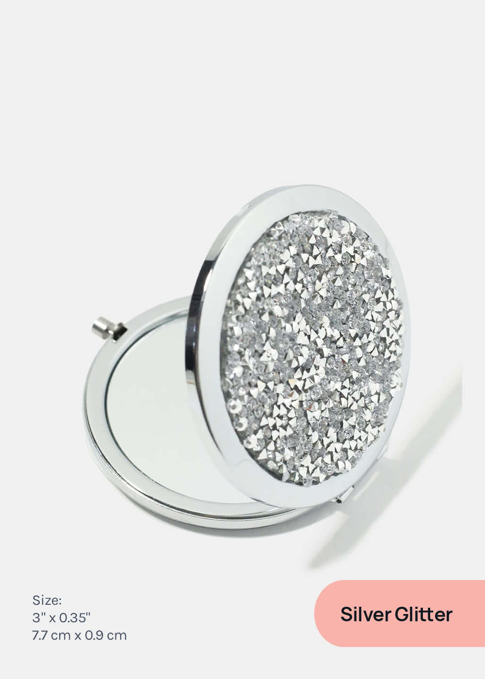 AOA A+ Magnifying Double-Sided Compact Mirror - Glitter – Shop Miss A