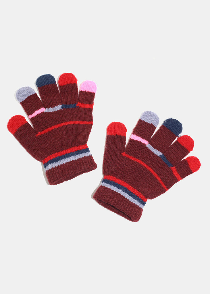 Kids Winter Gloves Red ACCESSORIES - Shop Miss A