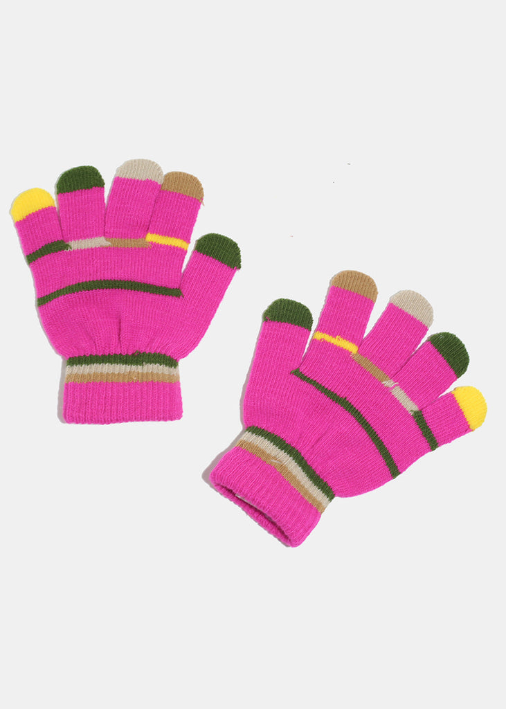 Kids Winter Gloves Pink ACCESSORIES - Shop Miss A
