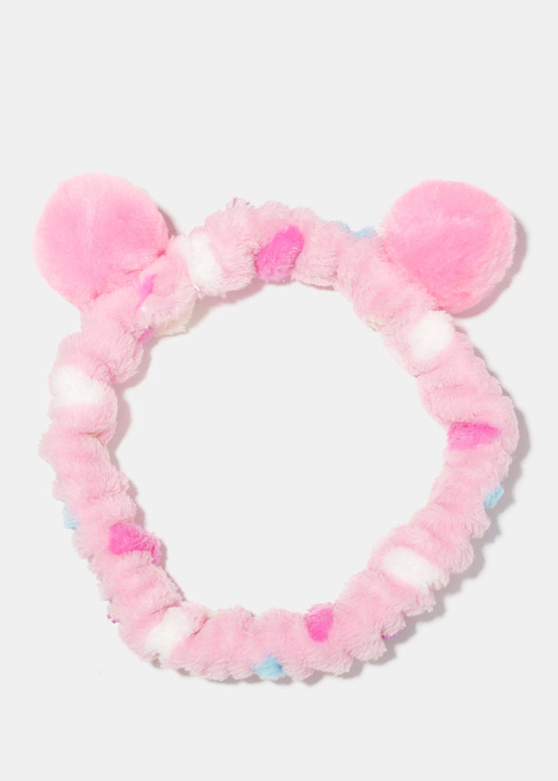 Polka Dot Spa Headband L. Pink/Multi HAIR - Shop Miss A