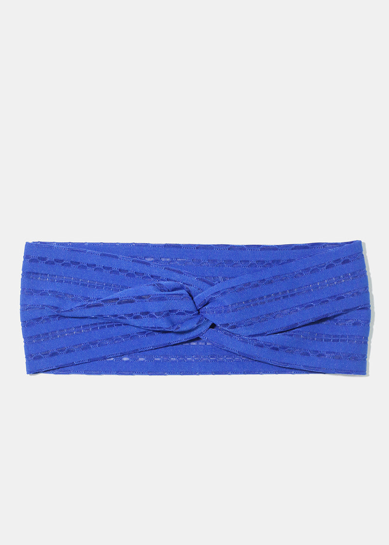 Vibrant Colored Headband Blue HAIR - Shop Miss A