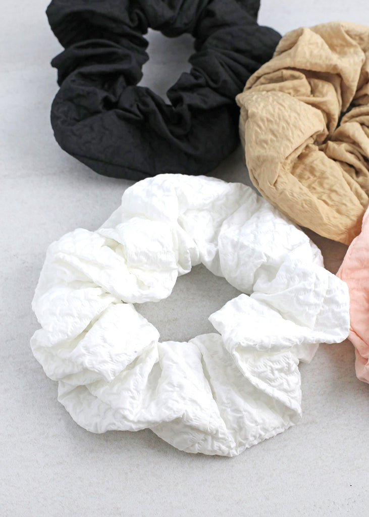 Textured Scrunchies - Crinkled  HAIR - Shop Miss A
