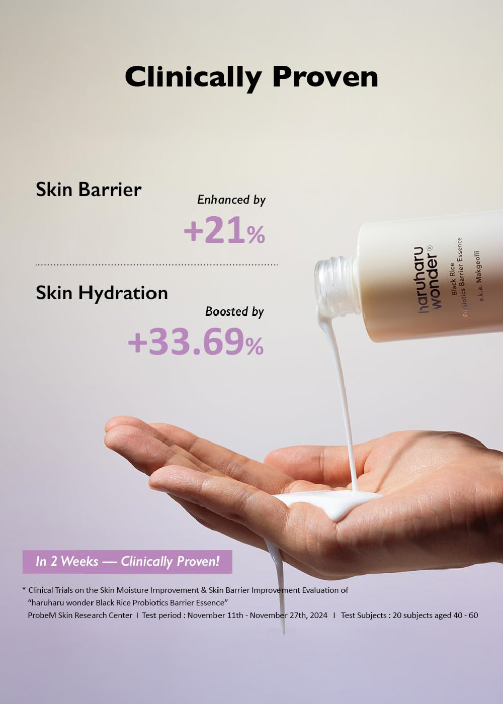 haruharu wonder Black Rice Probiotics Barrier Essence 120ml – Shop