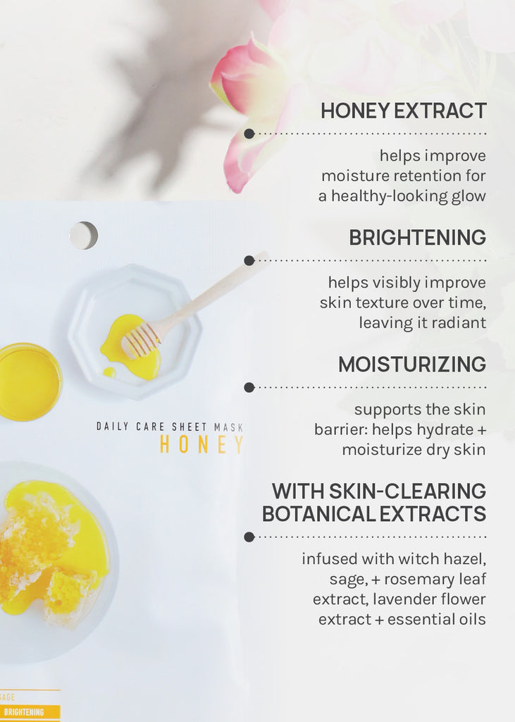 AOA Skin Honey Daily Care Sheet Mask Skincare - Shop Miss A