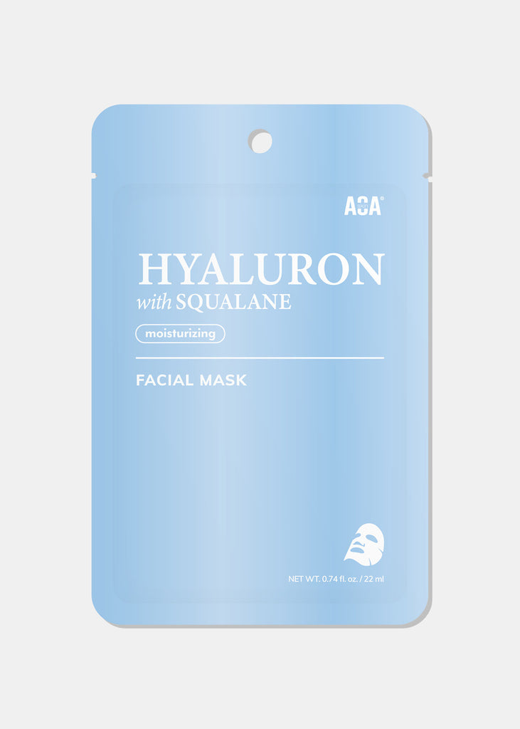 AOA Skin Hyaluron with Squalane Moisturizing Facial Mask Skincare - Shop Miss A