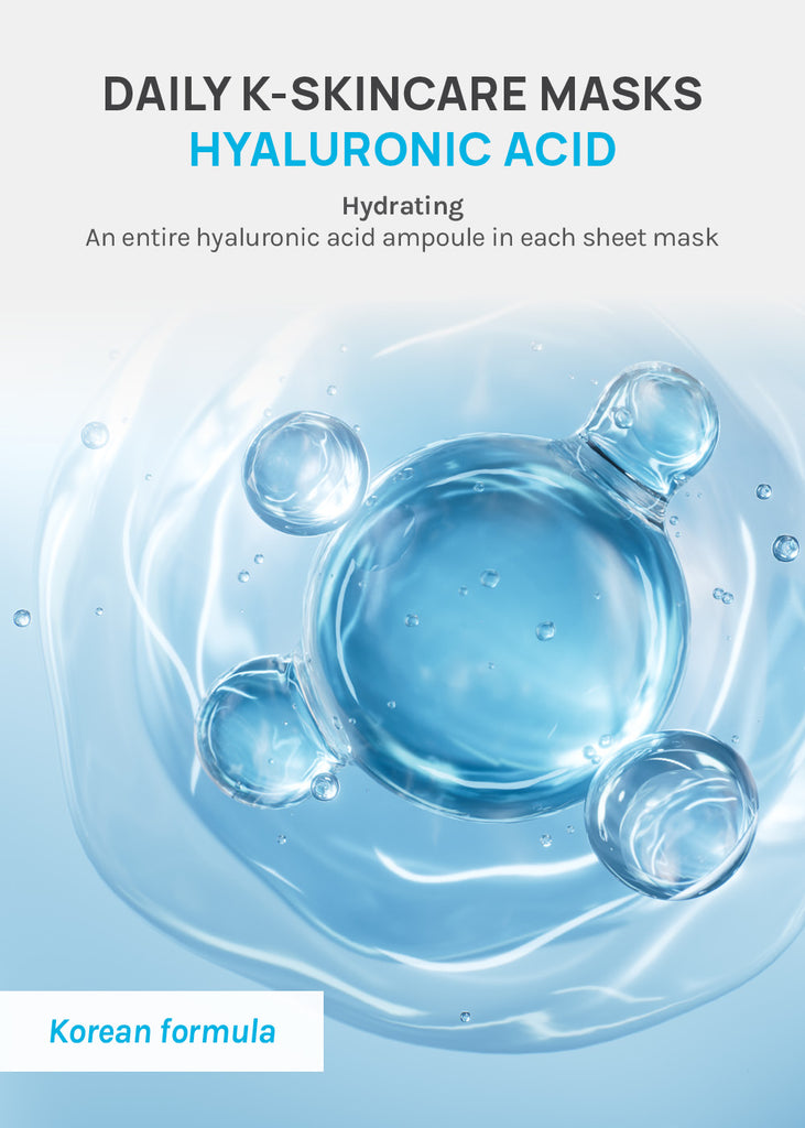 AOA Skin Hyaluronic Acid One Shot Ampoule Mask Skincare - Shop Miss A